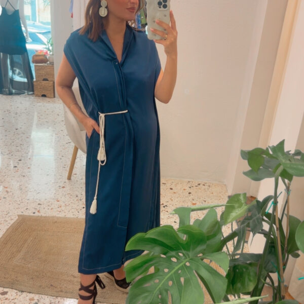 Navy Blue Dress