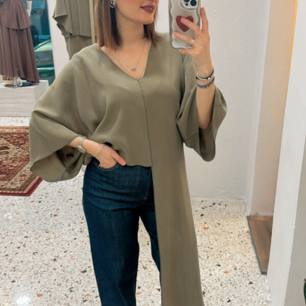 Aura Top Olive